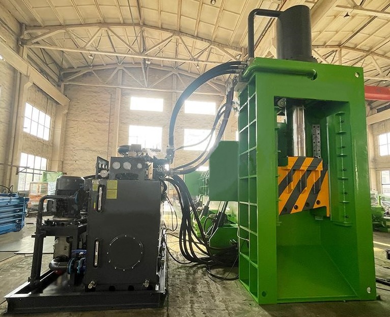 FALCON 5000L - Prensa Tesoura 500 ton - Caixa 6,5m x 2.5m x 0.8m - 75x65