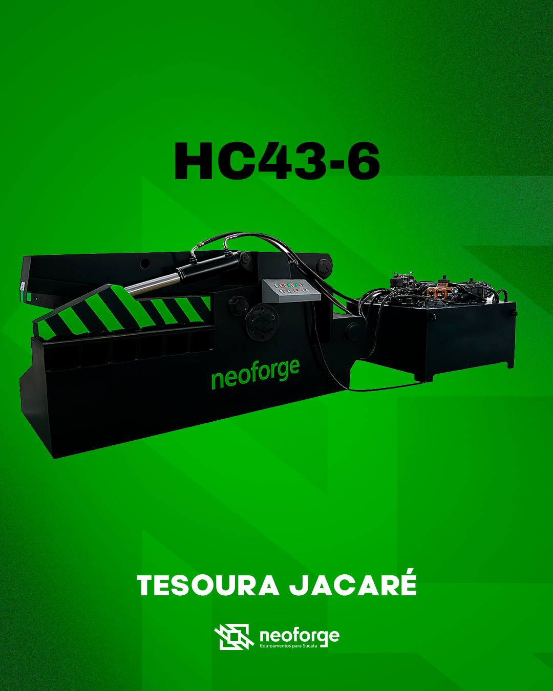 Tesoura Jacaré-HC43-6