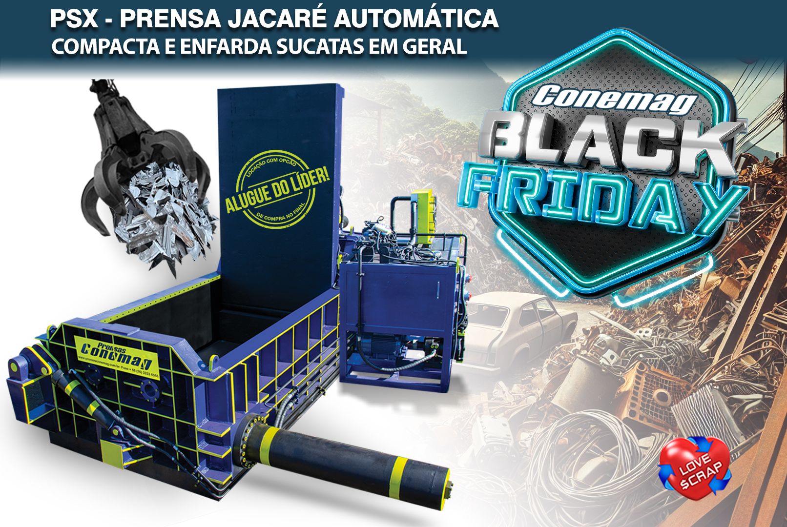 PSX - Prensa Jacaré Automatica