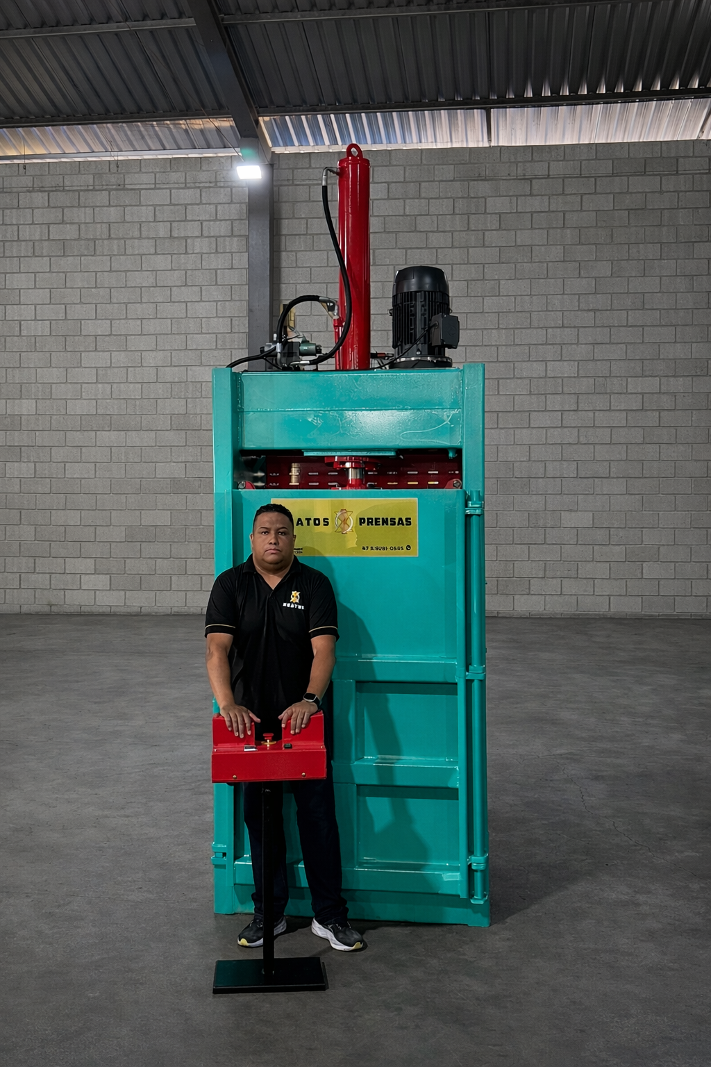 Prensa vertical PV 20 ton