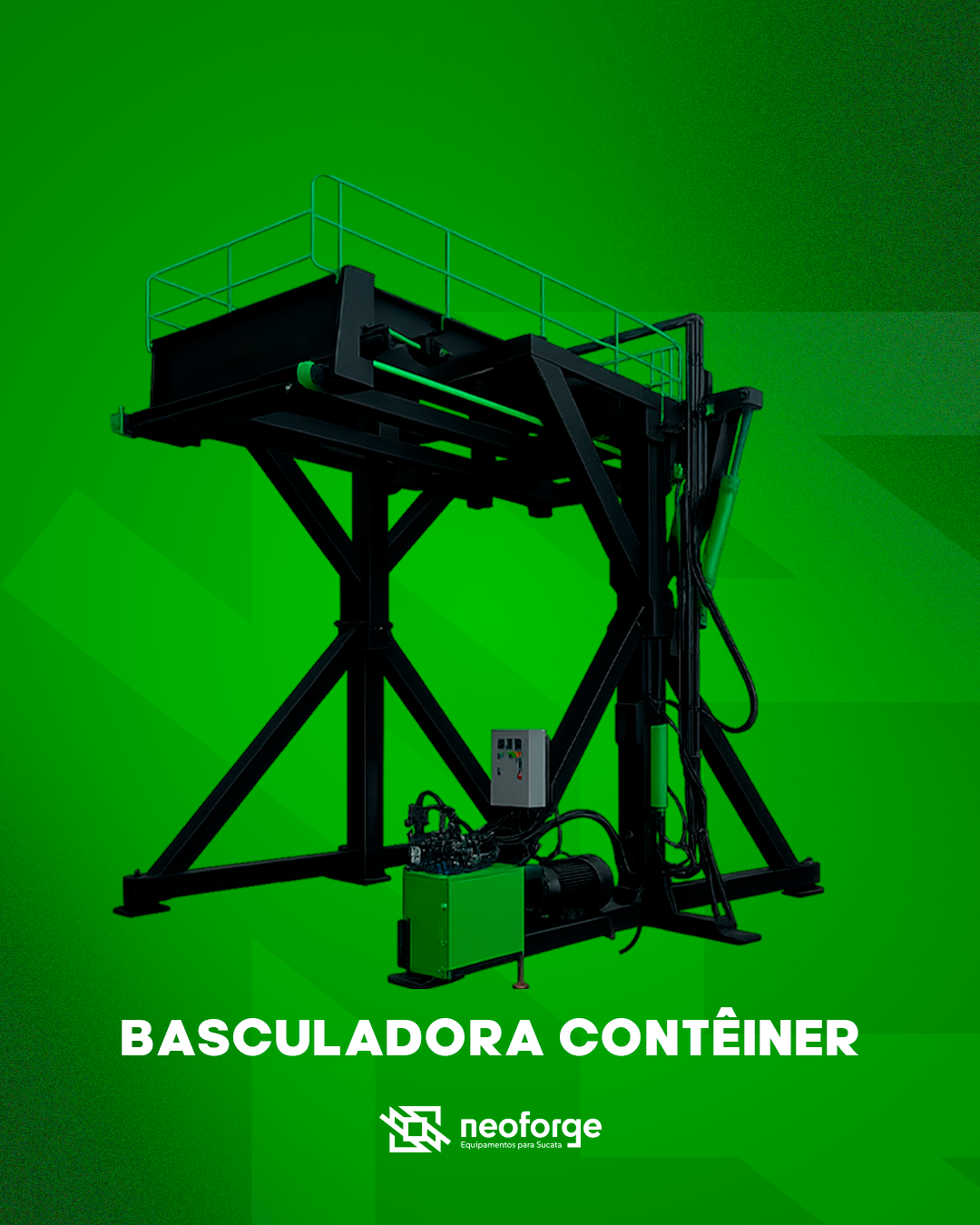 Basculador de Contêiner-FZJ40-SS