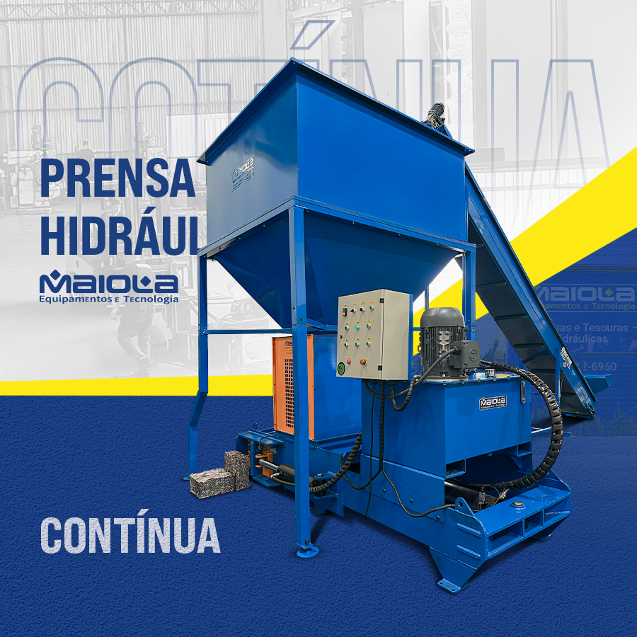 PRENSA CONTÍNUA DE ALUMÍNIO - MAIOLA