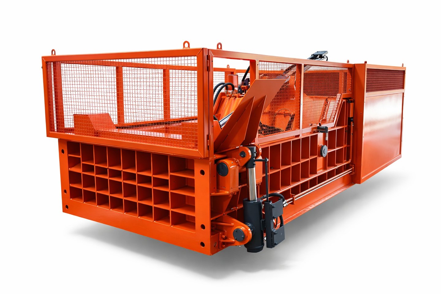 STEELGATOR 350 - Prensa jacaré enfardadeira 35x35 - Caixa 1000 x 1500 x 800