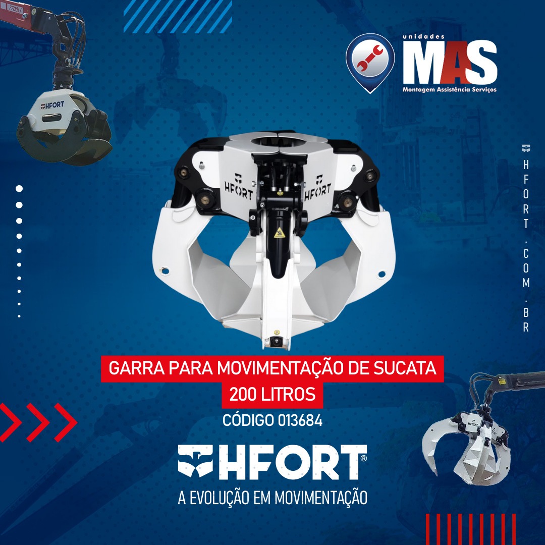 GARRA SUCATEIRA 200 LITROS