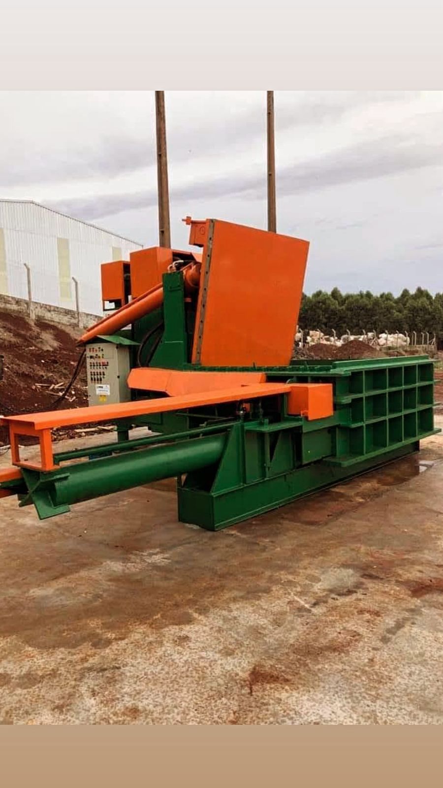 Prensa Sucateira charutão