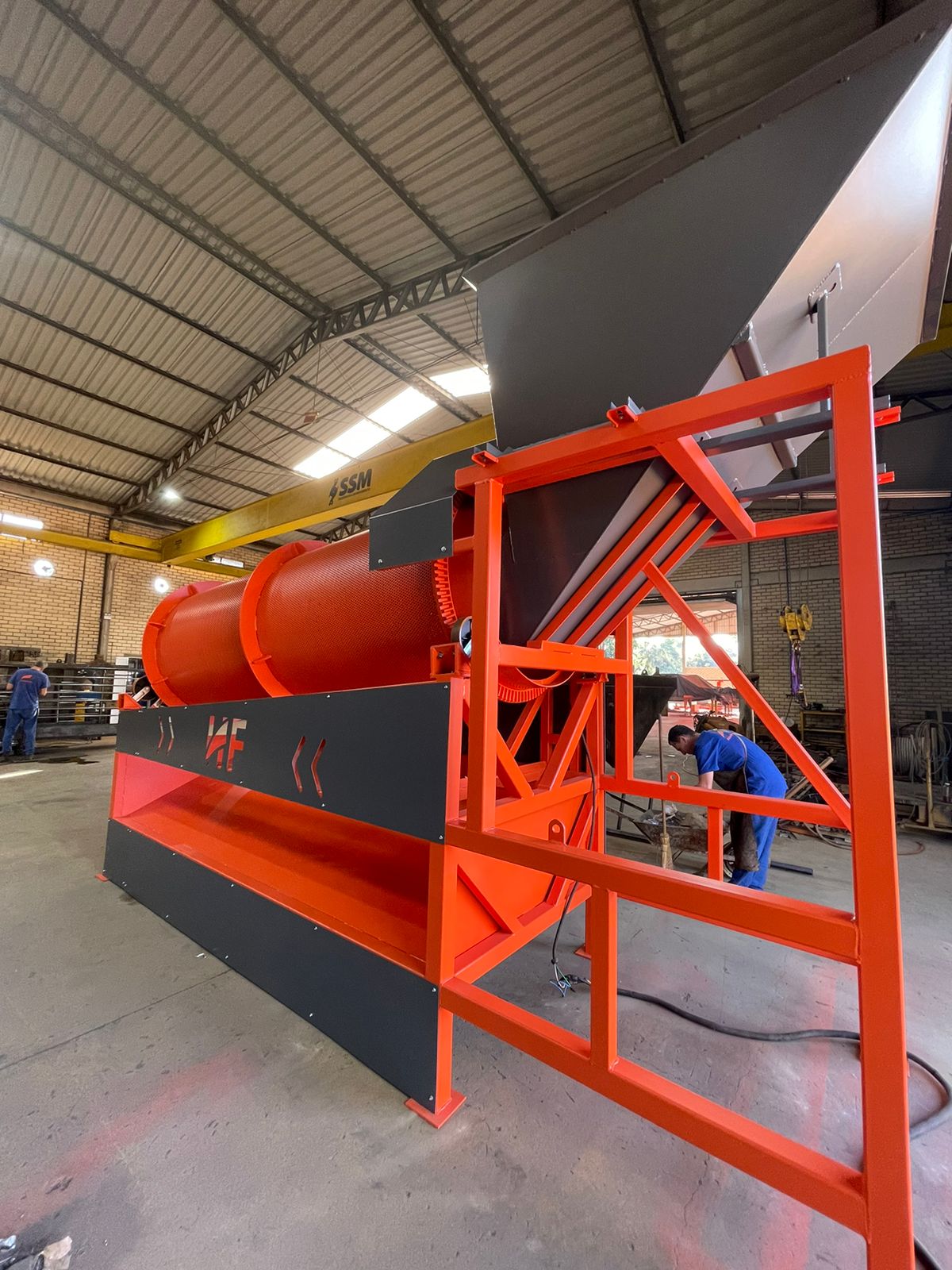 SCRAPDRUM 1300 – Peneira Rotativa Trommel 1m x 3m