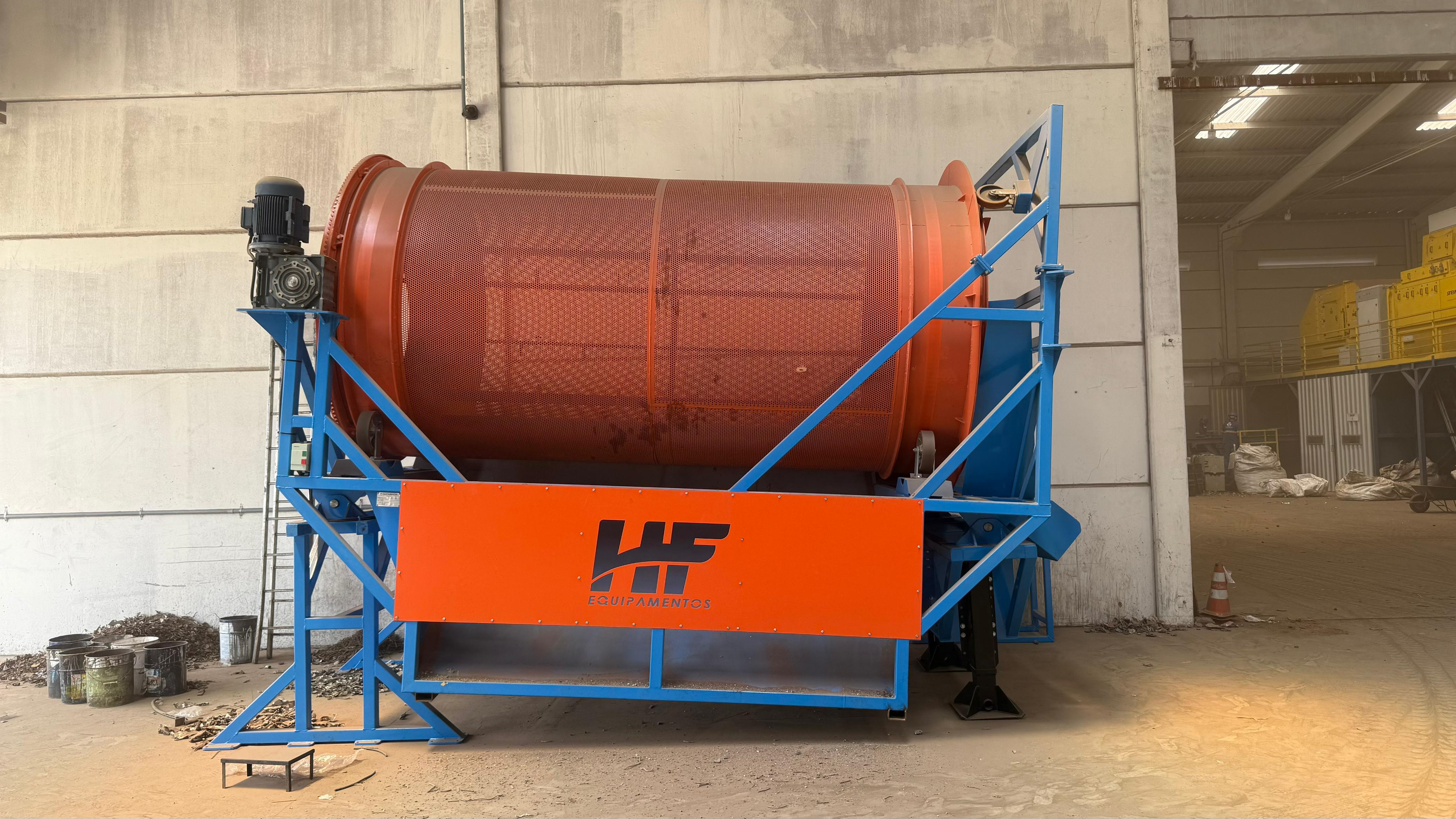 SCRAPDRUM 2300 - Peneira Rotativa Trommel 2m x 3m