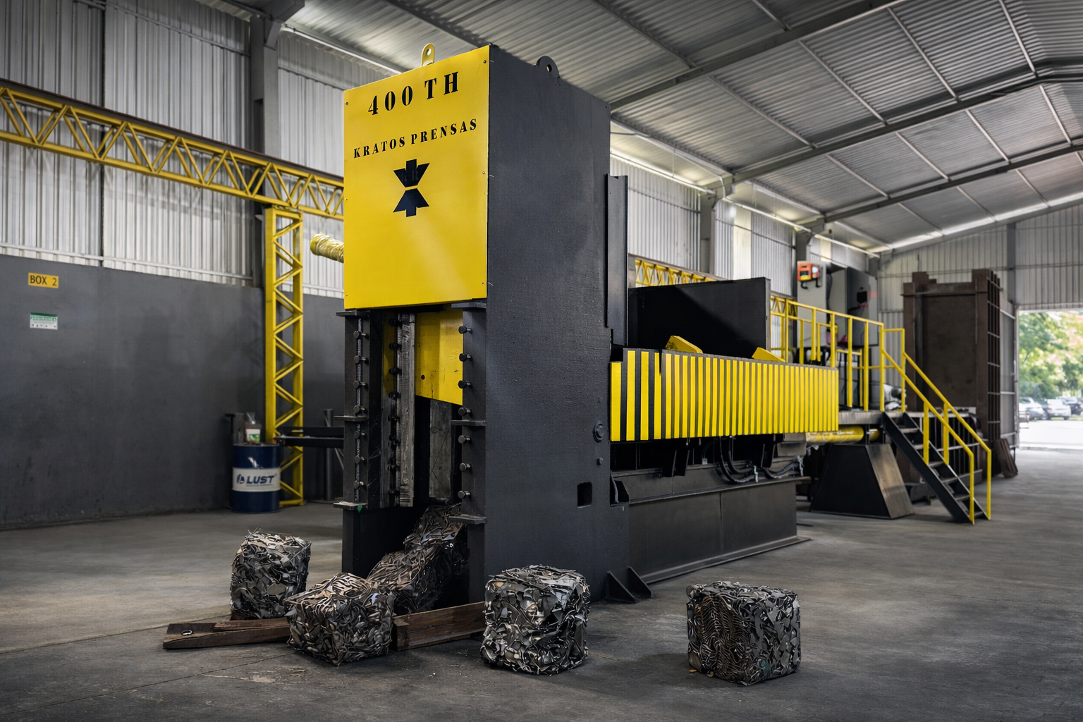 Prensa tesoura 400 até 800 ton