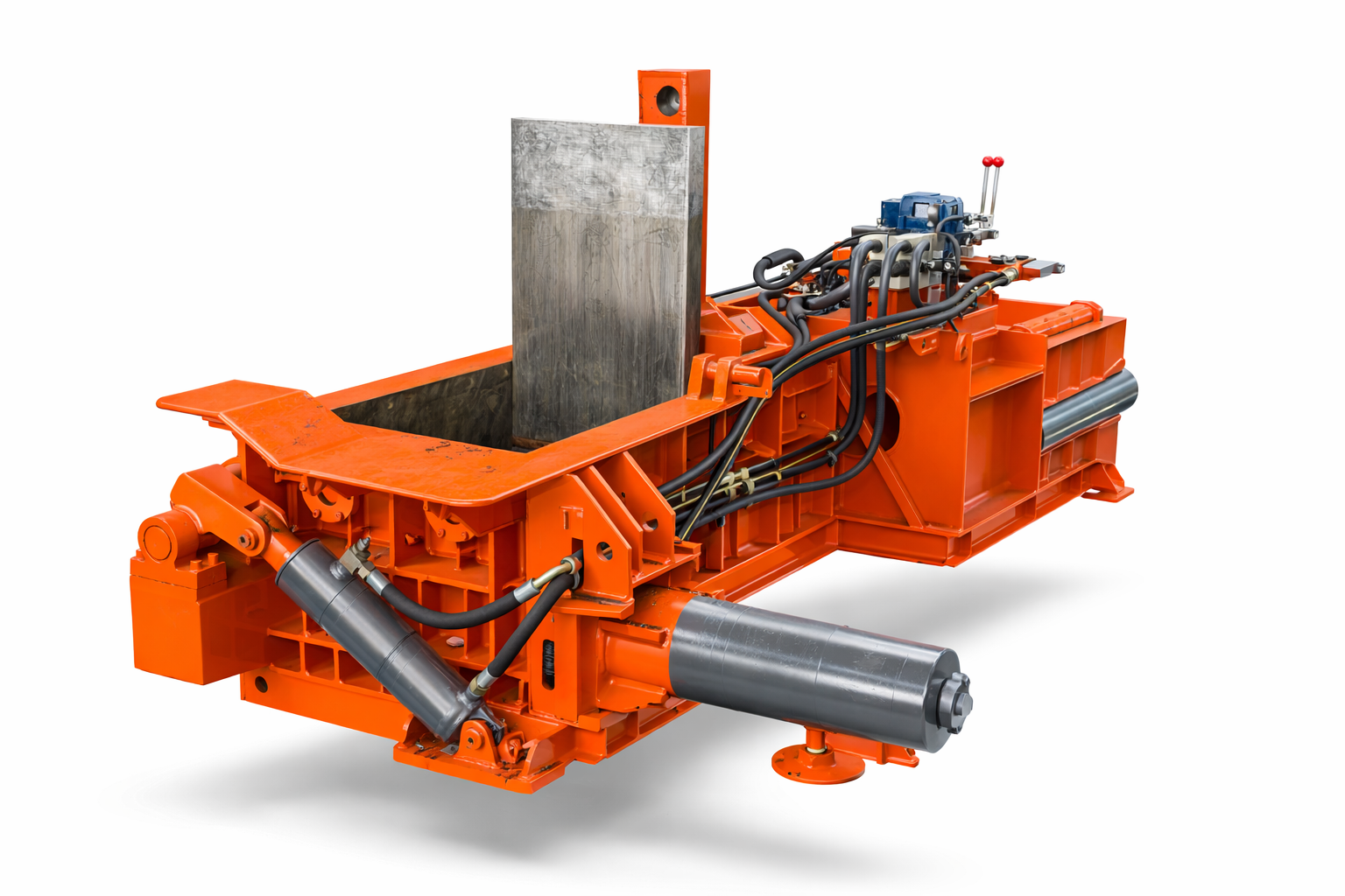 STEELGATOR 250S - Prensa enfardadeira 25x25 Caixa 1.2m x 60cm x 60c m - MANUAL - 80 TON