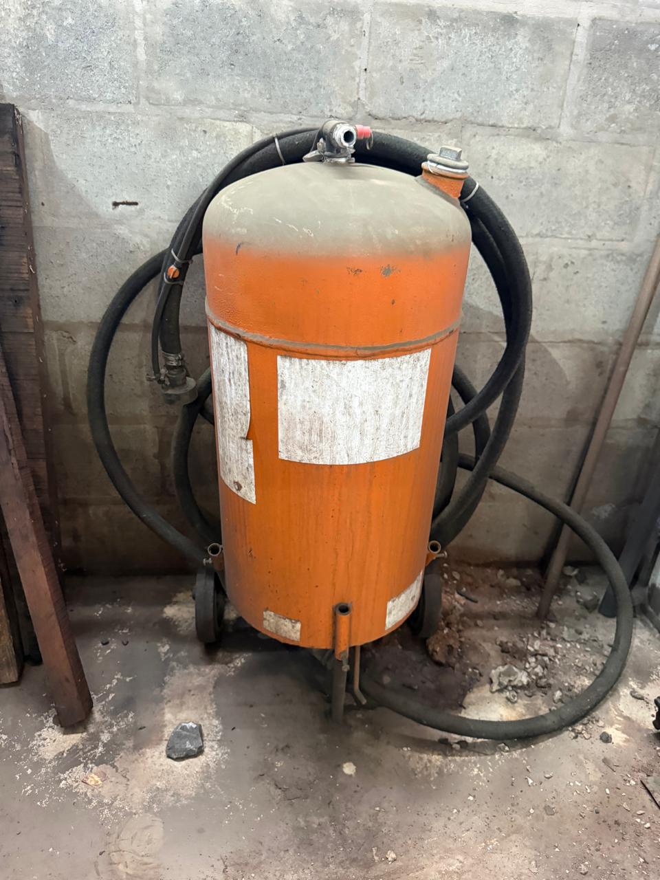 maquina jateamento de areia