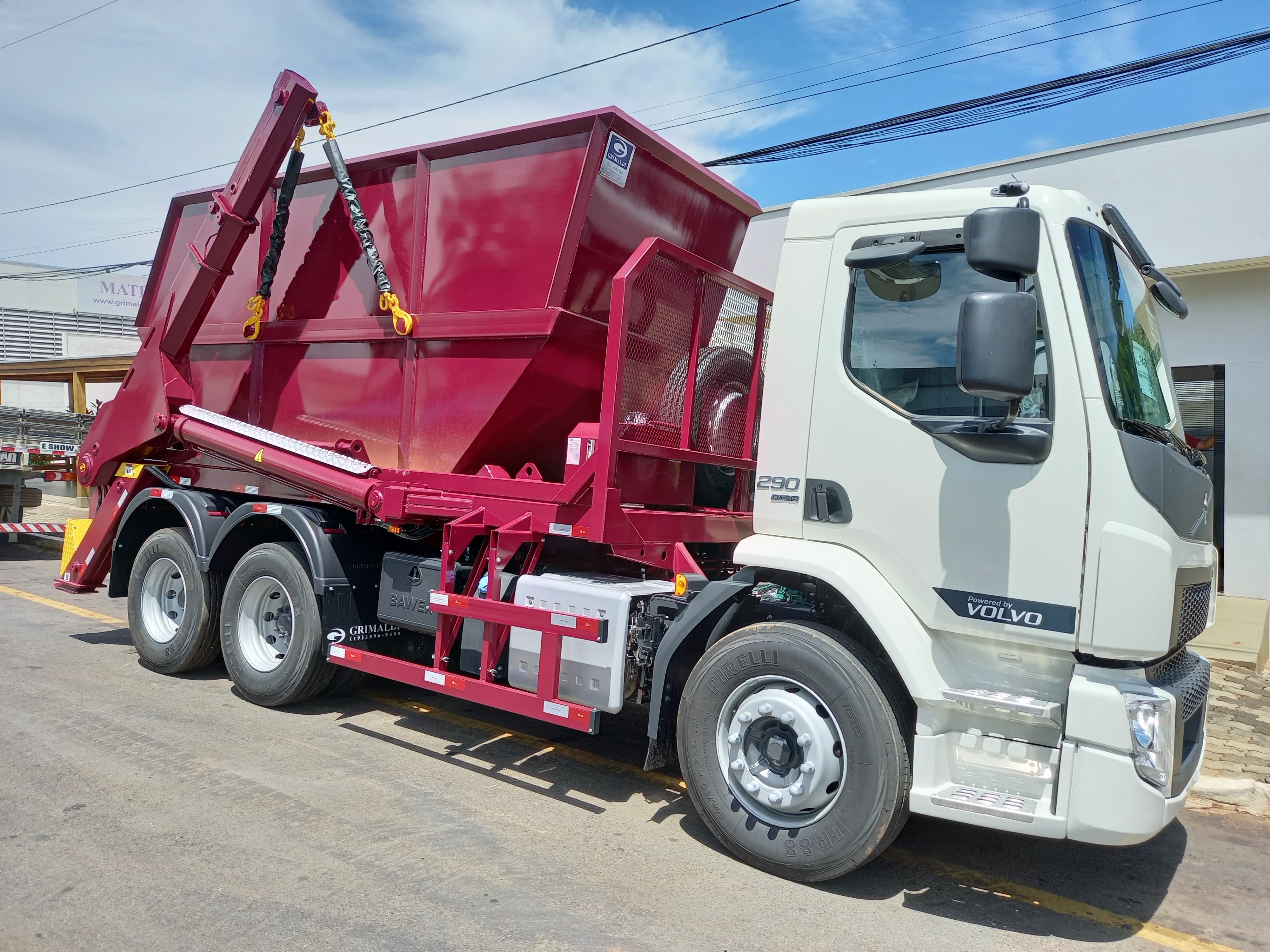 POLIGUINDASTE SIMPLES TELESCÓPICO GRIMALDI