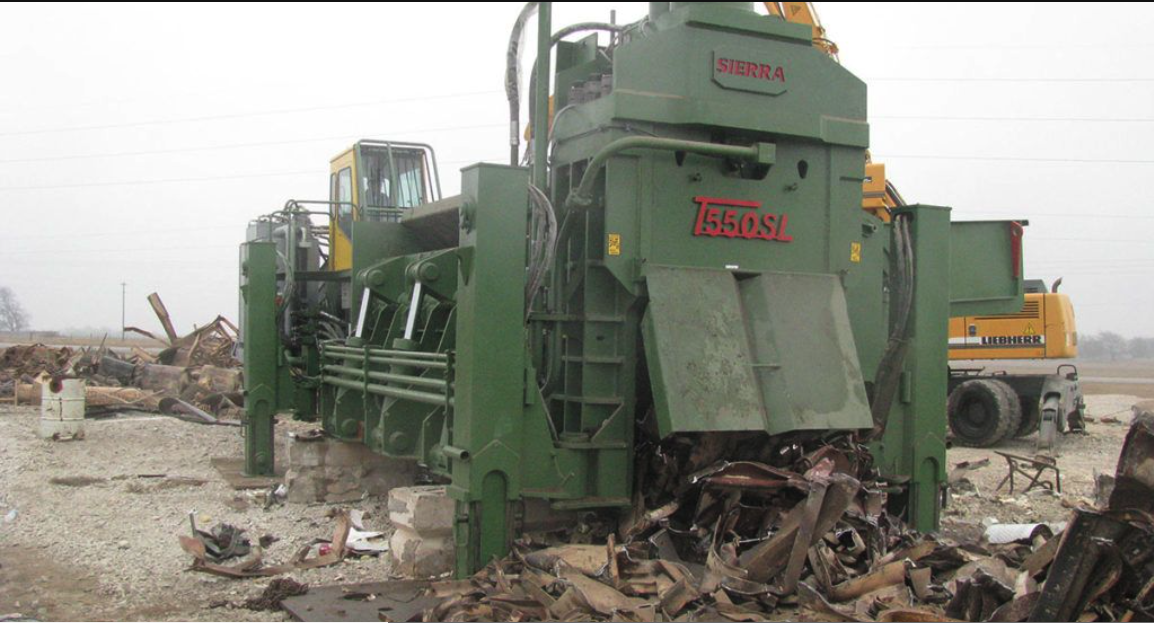 SIERRA T550SL | Portable Shear Baler Logger