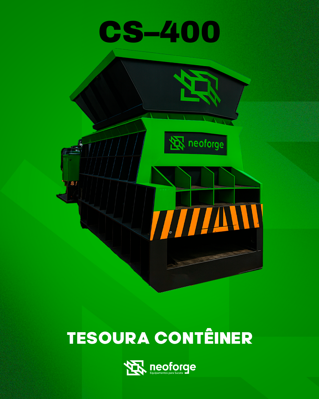 Tesoura Contêiner-CS–400