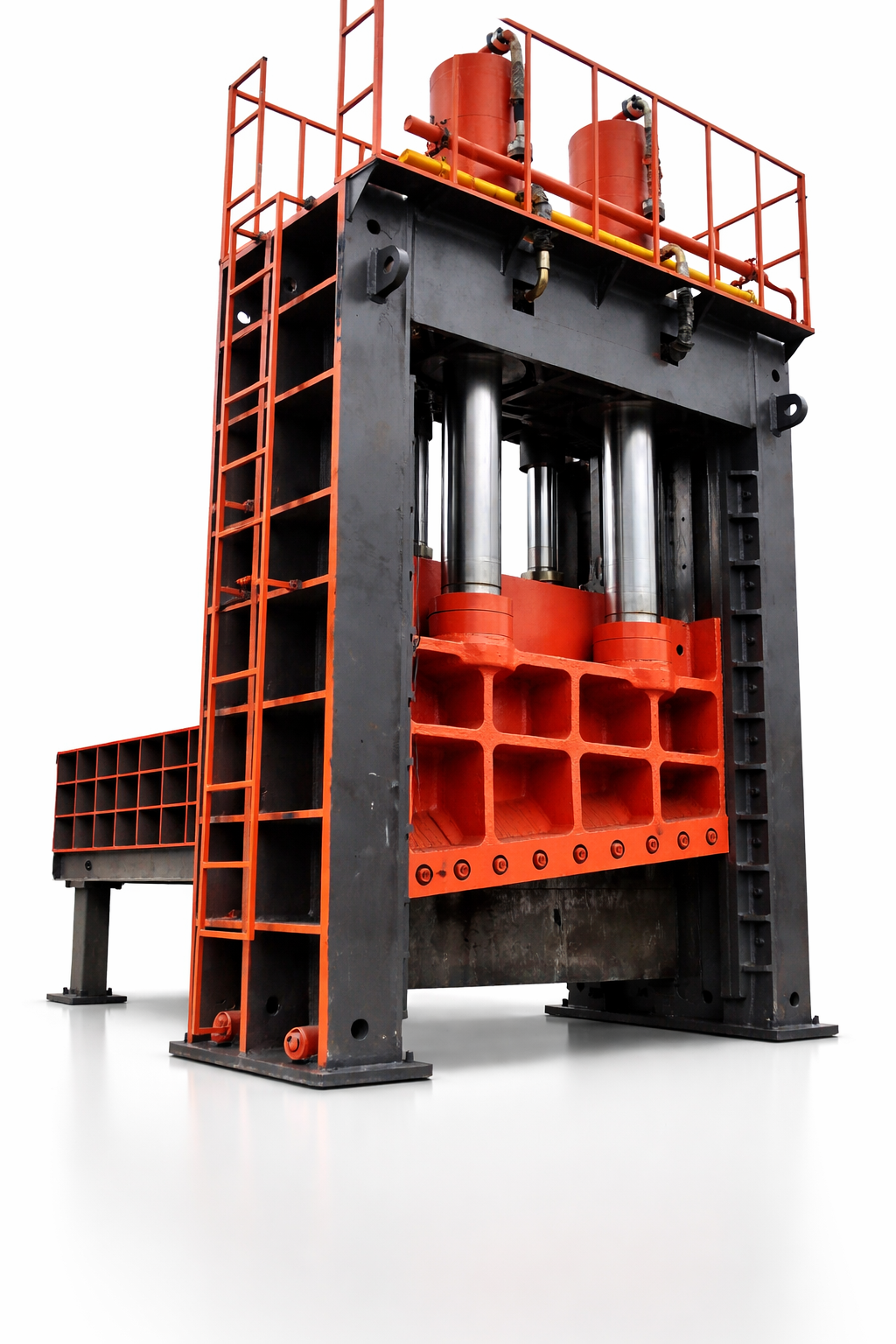 TITANSHEAR 8000X - Tesoura vertical com mesa - Caixa 1750 x 6000 - 800 Ton