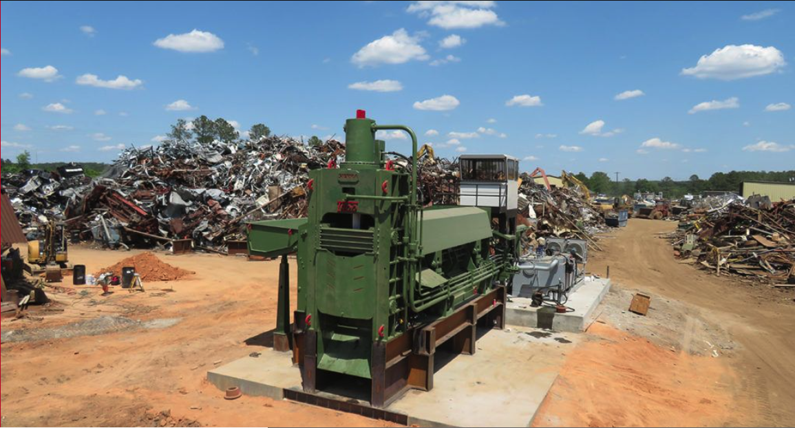 SIERRA T900 | Stationary Shear Baler Logger