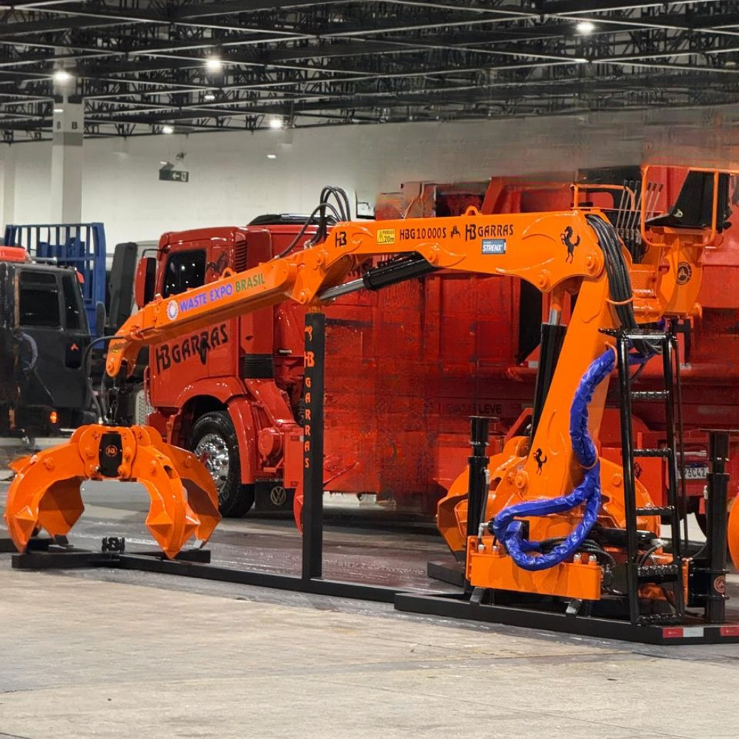 GUINDASTE SUCATEIRO HB GARRAS - HBG 10.000 S