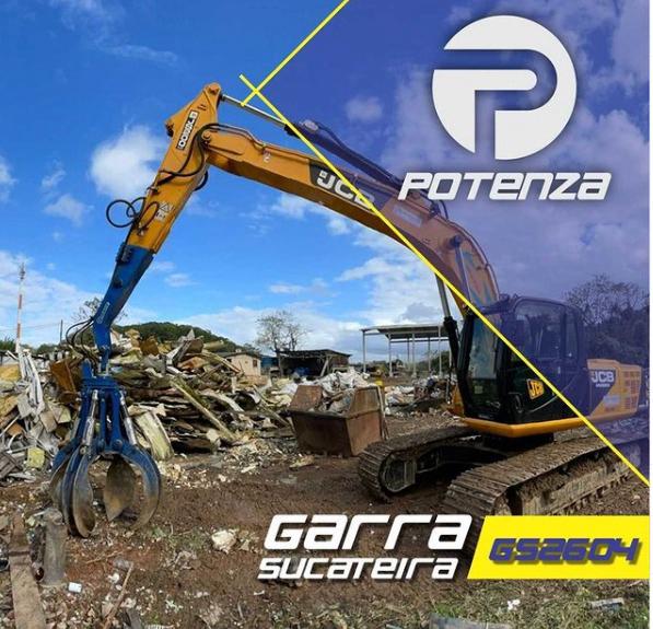 Garra Sucateira modelo GS2604 600L