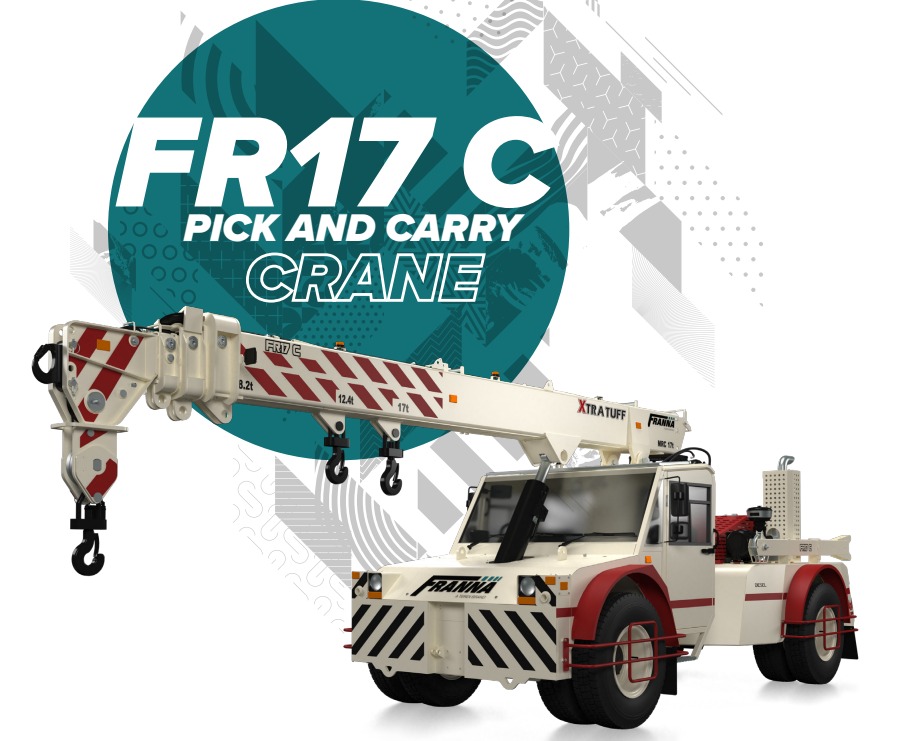 FRANNA FRC 17 – Guindaste Pick & Carry.