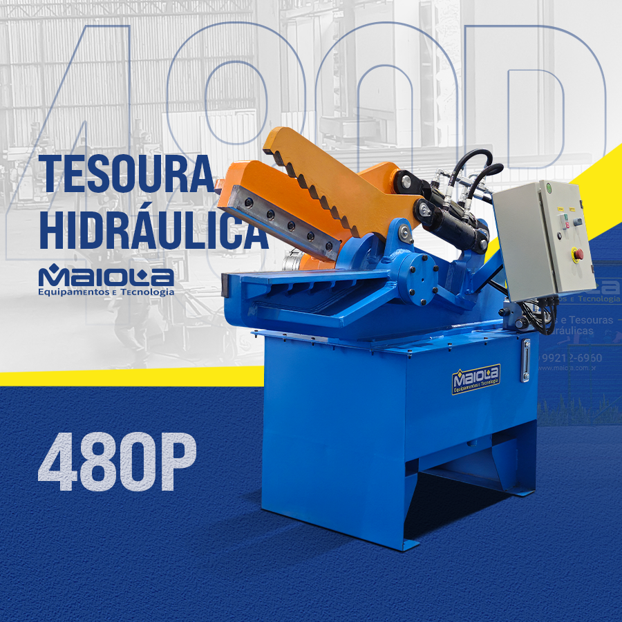 TESOURA HIDRÁULICA 480P - MAIOLA