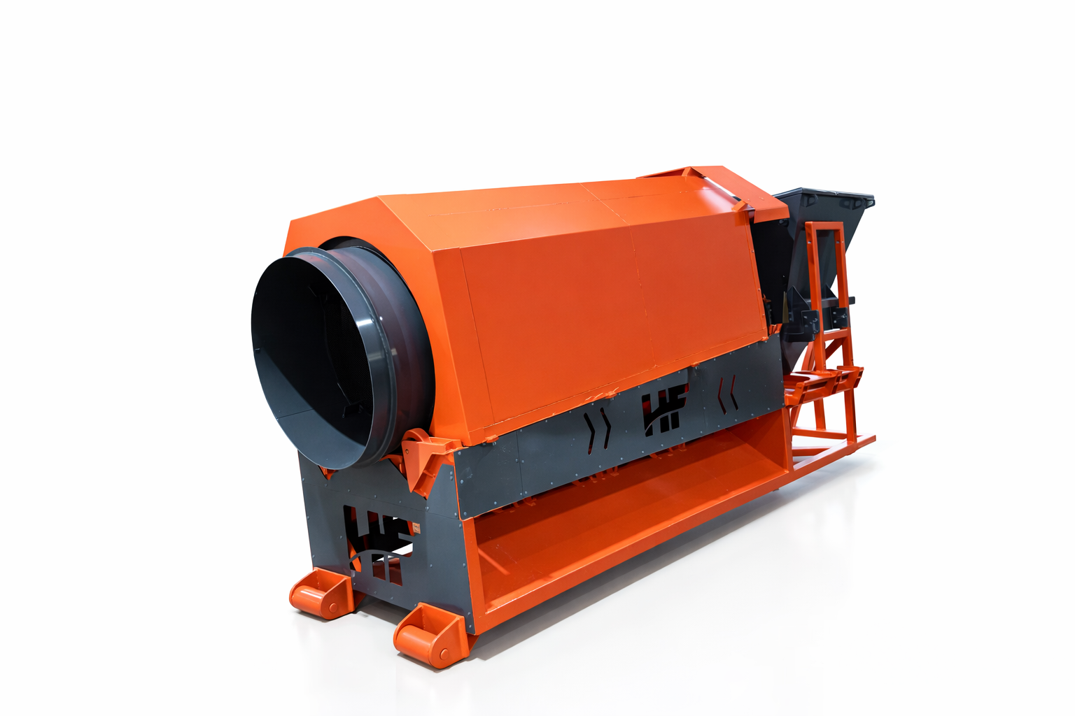 SCRAPDRUM 1300X – Peneira Rotativa Trommel Móvel 1m x 3m – Diesel (Roll on Roll Off)