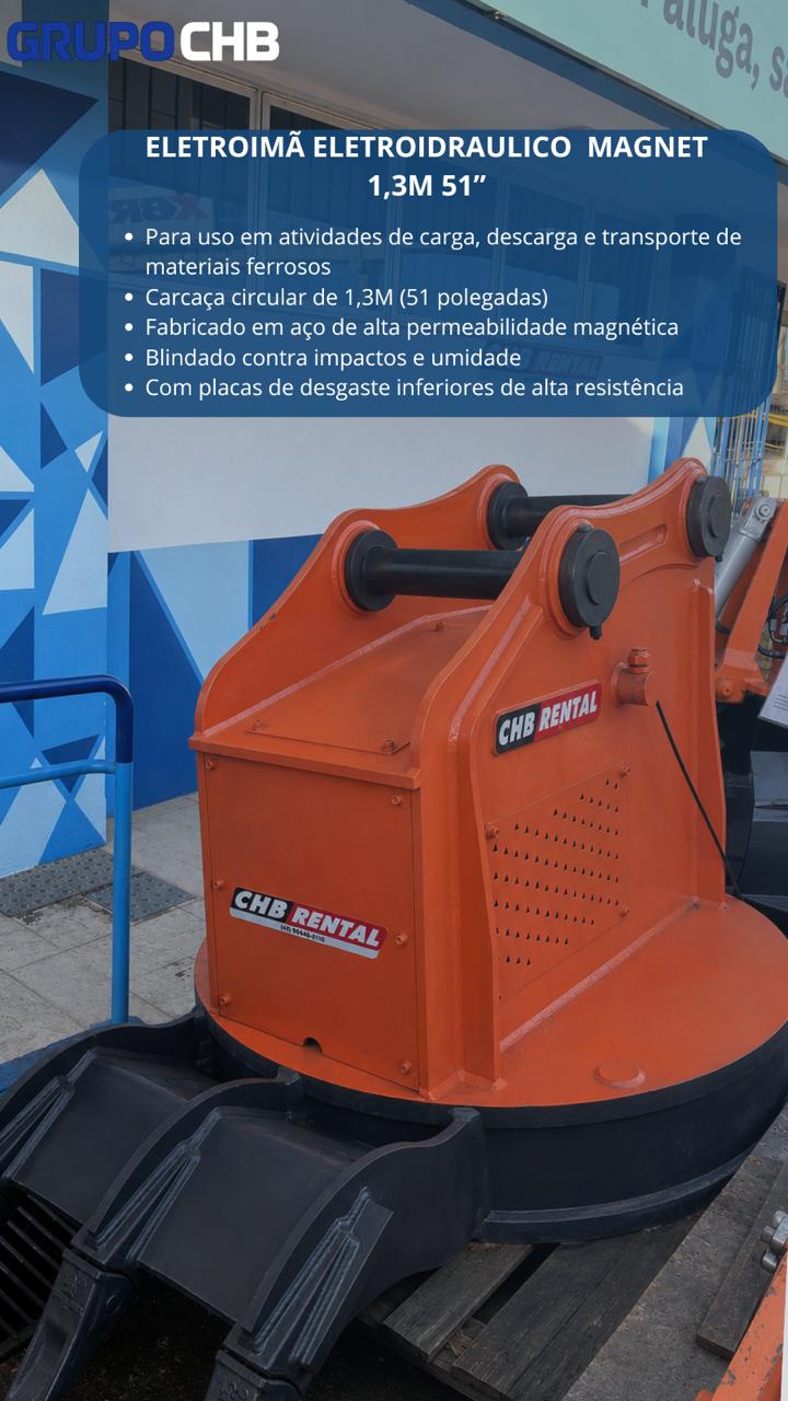 ELETROIMÃ ELETROHIDRAULICO MAGNET 1.3M (51")