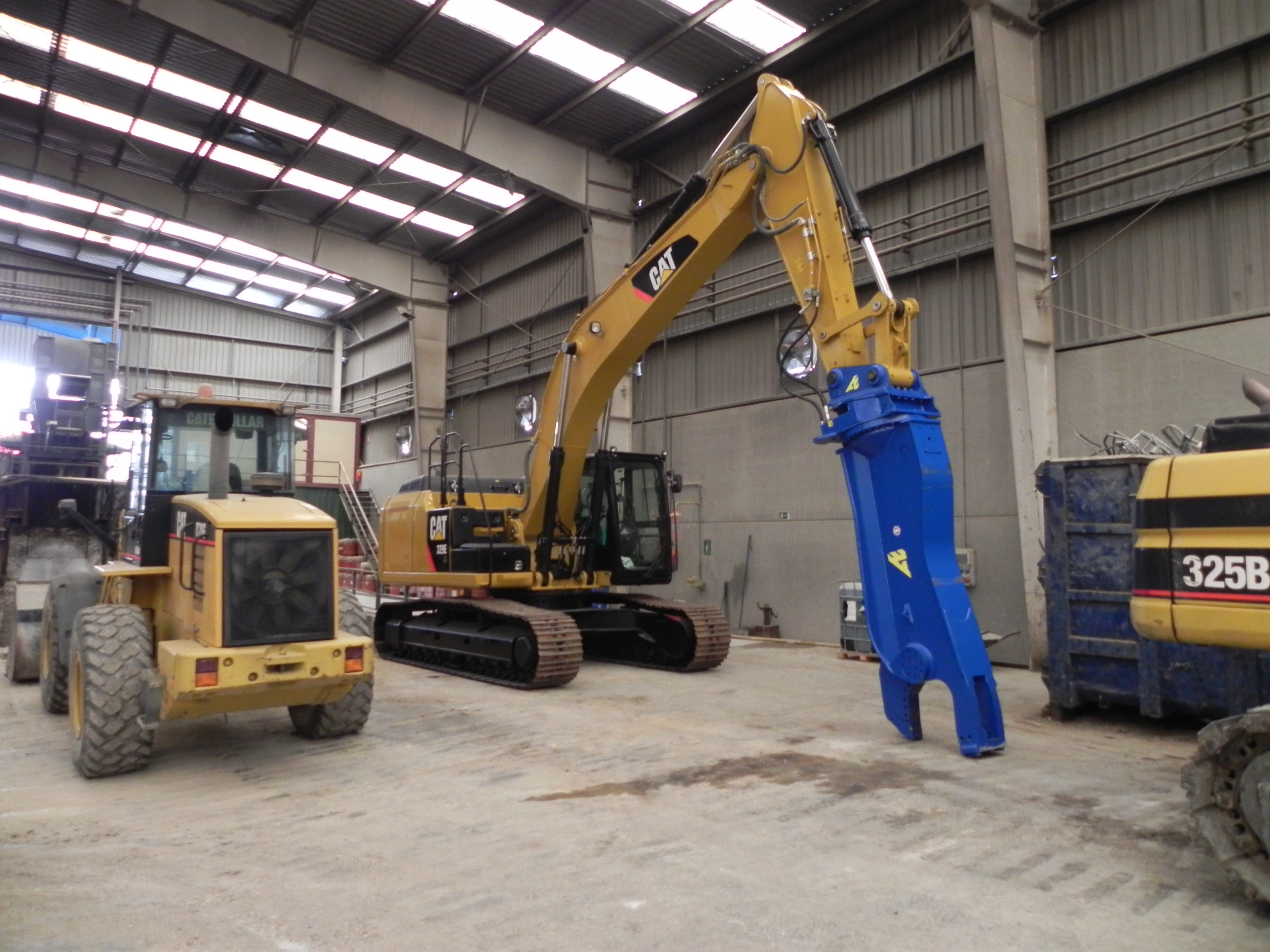 Tesouras Hidráulicas para Sucata