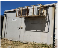 CONTAINER A VENDA N° 164 - CHN III- ESC/ AC/ LAVABO